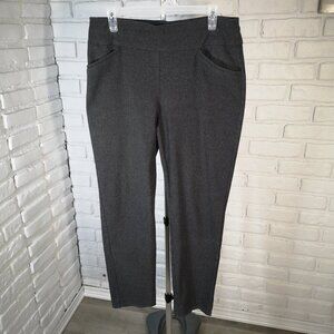 Perfect Stretch by Chico's Ladies Size 1.5 Short (Approx. 8-10 US) Dk Grey Pants